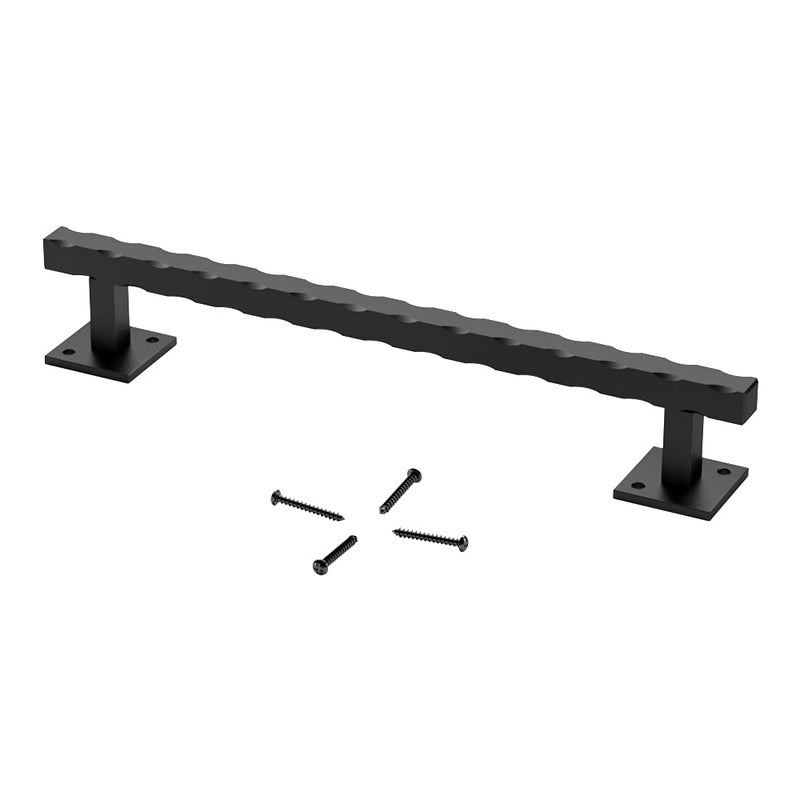 SKYSEN Sliding Barn Door Handle Pull Black for Sliding Barn Door 12" Black(684) - Image 2